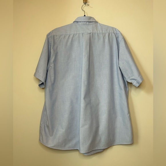 Gant Mens Classic Oxford Casual Half Sleeve Button Down Size 18 - Picture 3 of 7